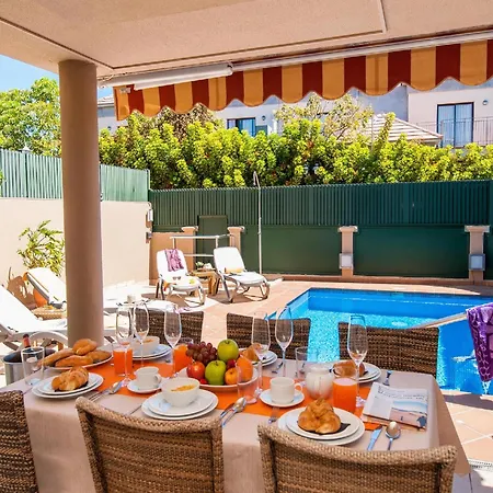 别墅 Meloneras Luxury Retreat In Gran Canaria Private Heated Pool Beautiful Terrace Bbq Short Distance From Meloneras And Mapalomas Beach, 大加那利岛拉斯帕尔马斯